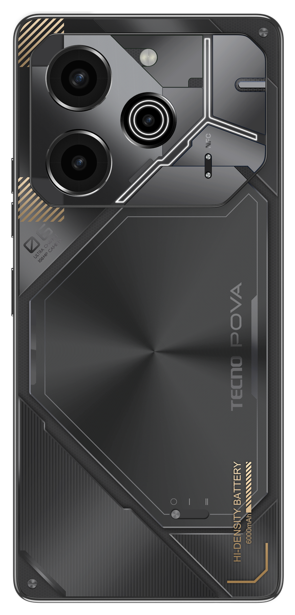 POVA 6 Pro — Meteor Grey. AMOLED, 108 MP.